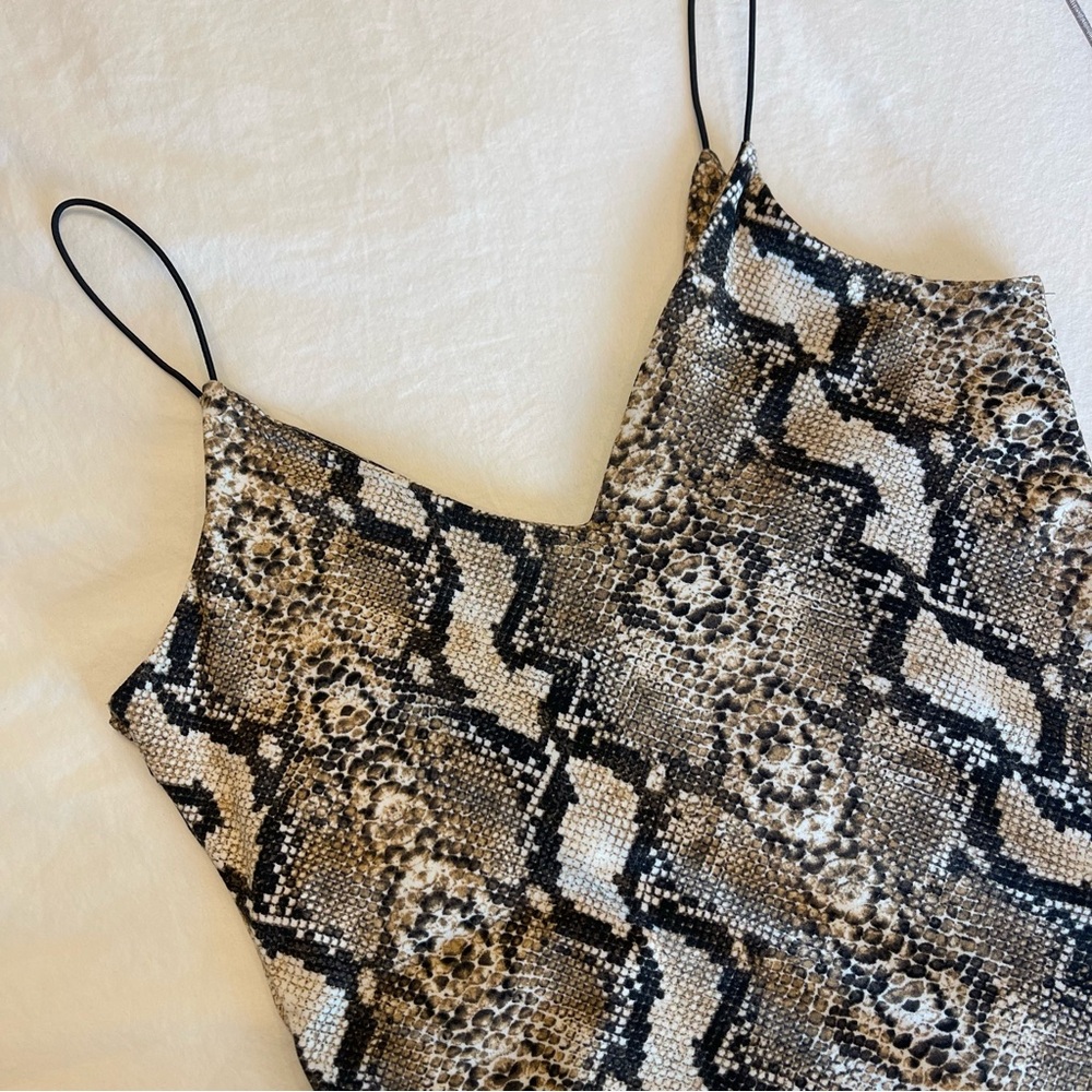 Snake Print Top